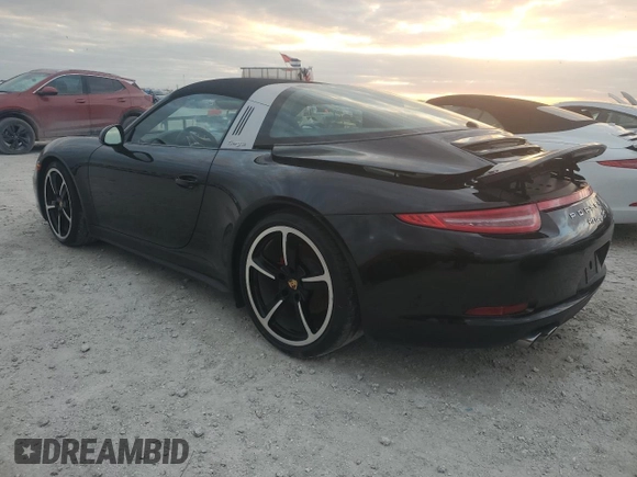 2014 Porsche 911 4S with VIN WP0BB2A96ES133255, listed as a Copart auction lot 76291214 with Not Provided miles and Non Repairable. Bid and sale history available at DreamBid. Image 2.