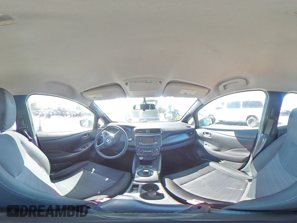 2018 Nissan LEAF S with VIN 1N4AZ1CP7JC304506, listed as a Copart auction lot 49539735 with 101,065 mi miles and Salvage Title. Bid and sale history available at DreamBid. Image 12.