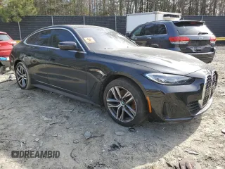2024 BMW 4 Series 430i xDrive with VIN WBA73AV01RFP69182, listed as a Copart auction lot 48381225 with 42,193 mi miles and Salvage title. Bid and sale history available at DreamBid. Image 4.
