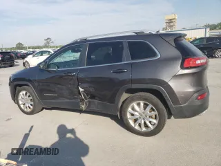 2016 Jeep Cherokee Limited with VIN 1C4PJLDS3GW320252, listed as a Copart auction lot 53717275 with 56,793 mi miles and Salvage title. Bid and sale history available at DreamBid. Image 2.