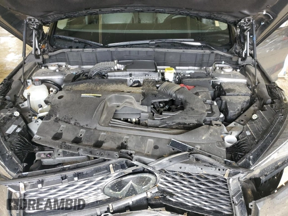 2023 Infiniti QX50 Luxe z VIN 3PCAJ5BA7PF103254, wystawiony jako Copart lot #54495665 z przebiegiem 51 514 mil mil oraz Szkoda całkowita • Salvage title. Historia ofert i sprzedaży dostępna na DreamBid. Obrazek 12.
