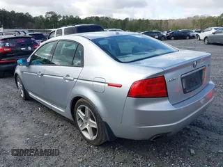 2005 Acura TL with VIN 19UUA66205A014235, listed as a IAAI auction lot 41531763 with 196,236 mi miles. Bid and sale history available at carsss.com. Image 3.