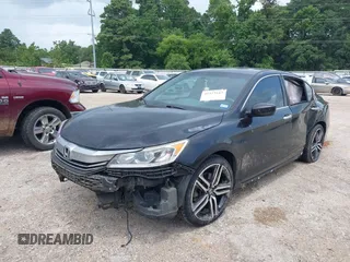 2016 Honda Accord Sport with VIN 1HGCR2F52GA243672, listed as a IAAI auction lot 42525224 with 240,818 mi miles and . Bid and sale history available at DreamBid. Image 19.
