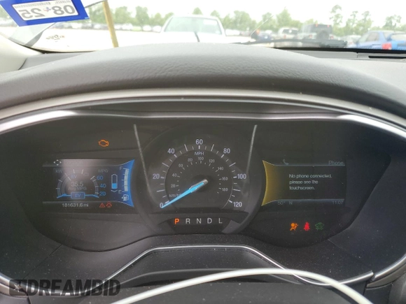 2014 Ford Fusion SE Hybrid with VIN 3FA6P0LU8ER343625, listed as a Copart auction lot 54844285 with 181,631 mi miles and Salvage Title. Bid and sale history available at DreamBid. Image 9.