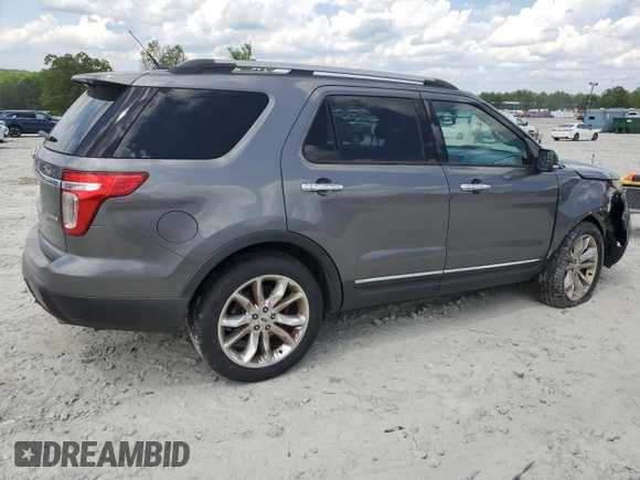 2013 Ford Explorer XLT with VIN 1FM5K7D89DGB11745, listed as a Copart auction lot 53835035 with 158,320 mi miles and Salvage Title. Bid and sale history available at DreamBid. Image 3.