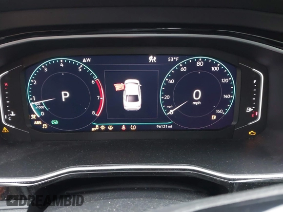 2020 Volkswagen Jetta SEL with VIN 3VWE57BU2LM081811, listed as a IAAI auction lot 42134394 with 96,121 mi miles and . Bid and sale history available at DreamBid. Image 7.