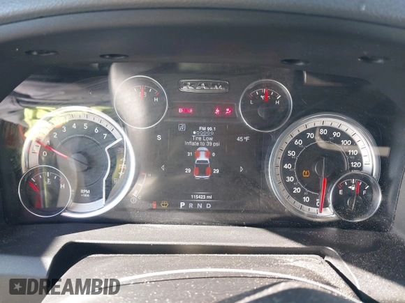 2016 Ram 1500 Lone Star with VIN 3C6RR6LT6GG292403, listed as a IAAI auction lot 41224003 with 115,423 mi miles. Bid and sale history available at carsss.com. Image 7.