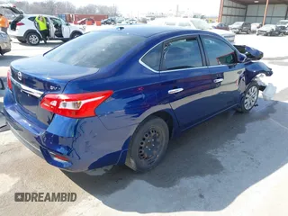 2016 Nissan Sentra S with VIN 3N1AB7AP3GY313503, listed as a IAAI auction lot 41767896 with 96,984 mi miles. Bid and sale history available at carsss.com. Image 4.
