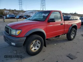 2001 Toyota Tacoma z VIN 5TEPM62NX1Z771811, wystawiony jako Copart lot #81170194 z przebiegiem Nie podano mil oraz Czysty tytuł • Clean title. Historia ofert i sprzedaży dostępna na DreamBid. Obrazek 1.