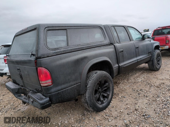 2000 Dodge Dakota Sport with VIN 1B7GG2AN1YS698330, listed as a Copart auction lot 43541235 with 160,505 mi miles and Salvage Title. Bid and sale history available at carsss.com. Image 3.