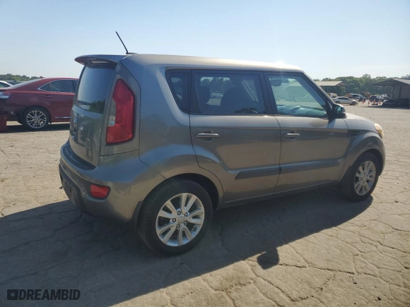 2013 Kia Soul + with VIN KNDJT2A67D7509199, listed as a Copart auction lot 53740125 with 154,834 mi miles and Clean Title. Bid and sale history available at carsss.com. Image 3.