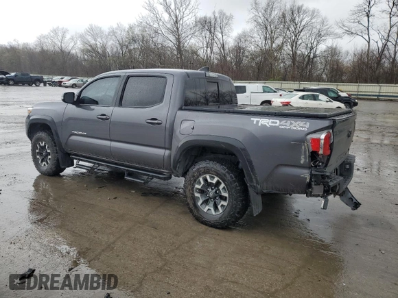 2021 Toyota Tacoma 4WD SR with VIN 5TFCZ5AN2MX256714, listed as a Copart auction lot 53074435 with 177,031 mi miles and Salvage Title. Bid and sale history available at carsss.com. Image 2.