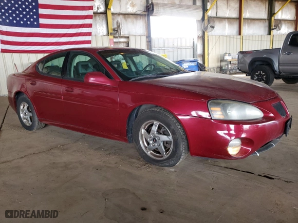 2004 Pontiac Grand Prix GT2 with VIN 2G2WS522141217359, listed as a Copart auction lot 49015255 with 121,581 mi miles and Clean Title. Bid and sale history available at carsss.com. Image 4.