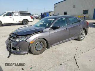 2017 Honda Civic LX z VIN 19XFC2F5XHE036507, wystawiony jako Copart lot #56762895 z przebiegiem 56 130 mil mil oraz Szkoda całkowita • Salvage title. Historia ofert i sprzedaży dostępna na DreamBid. Obrazek 1.
