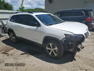 2022 Jeep Cherokee Limited with VIN 1C4PJMDN2ND527286, listed as a Copart auction lot 58162745 with 10,424 mi miles and Salvage title. Bid and sale history available at DreamBid. Image 4.