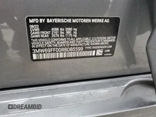 2024 BMW 3 Series 330i с VIN 3MW69FF00R8D85599, выставлен на аукционе Copart как лот 55884005 с пробегом 18 822 миль миль и Списание • Salvage title. История ставок и продаж доступна на DreamBid. Изображение 12.