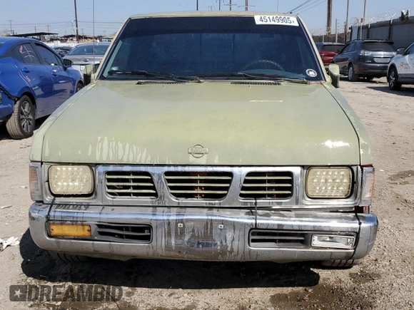 1997 Nissan Frontier XE with VIN 1N6SD16S4VC422545, listed as a Copart auction lot 45149905 with 179,265 mi miles and Salvage title. Bid and sale history available at DreamBid. Image 5.
