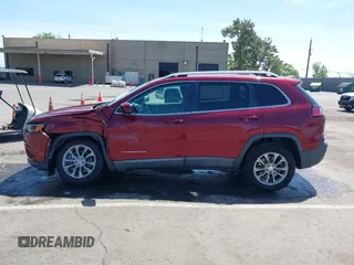 2019 Jeep Cherokee Latitude Plus with VIN 1C4PJLLX6KD346524, listed as a IAAI auction lot 42104323 with 28,223 mi miles and . Bid and sale history available at DreamBid. Image 14.