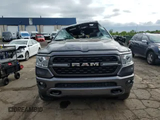 2022 Ram 1500 Big Horn with VIN 1C6SRFMT7NN155488, listed as a Copart auction lot 57314905 with 57,444 mi miles and Non repairable. Bid and sale history available at DreamBid. Image 5.