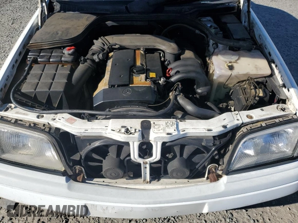 1996 Mercedes-Benz C with VIN WDBHA28E8TF389546, listed as a Copart auction lot 86340144 with 314,364 mi miles and Salvage Title. Bid and sale history available at carsss.com. Image 11.