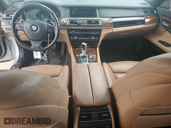 2015 BMW 7 Series 740Li xDrive with VIN WBAYF4C57FGS99225, listed as a Copart auction lot 82167004 with 145,711 mi miles and Salvage Title. Bid and sale history available at carsss.com. Image 8.