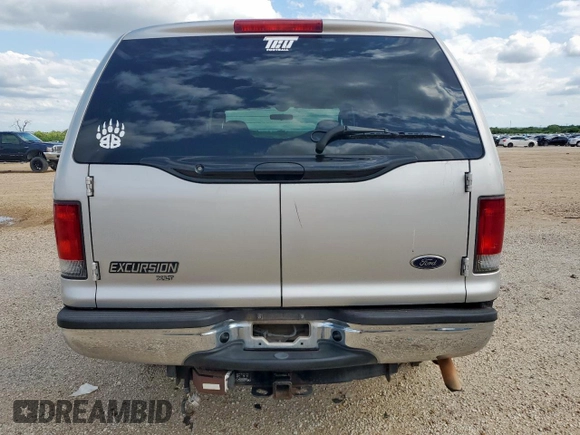 2004 Ford Excursion Special Serv с VIN 1FMNU41L34EB14203, выставлен на аукционе Copart как лот 60681825 с пробегом 237 049 миль миль и Чистый • Clean title. История ставок и продаж доступна на DreamBid. Изображение 6.