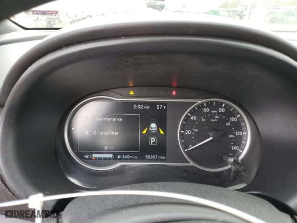 2018 Nissan Kicks SV with VIN 3N1CP5CU1JL534278, listed as a Copart auction lot 48813015 with 58,267 mi miles and Salvage Title. Bid and sale history available at carsss.com. Image 9.