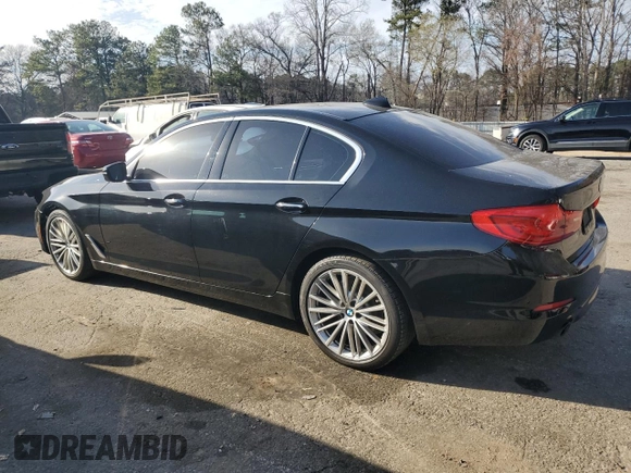 2018 BMW 5 Series 530i z VIN WBAJA5C58JWA38130, wystawiony jako Copart lot #48018525 z przebiegiem 133 533 mil mil oraz Szkoda całkowita • Salvage title. Historia ofert i sprzedaży dostępna na DreamBid. Obrazek 2.