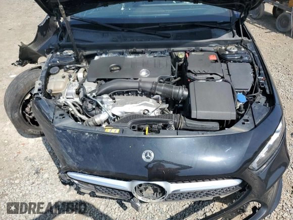 2021 Mercedes-Benz A 220 with VIN W1K3G4EB1MJ308004, listed as a Copart auction lot 59937905 with 43,733 mi miles and Salvage title. Bid and sale history available at DreamBid. Image 11.