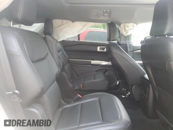 2023 Ford Explorer XLT with VIN 1FMSK8DH4PGC05738, listed as a Copart auction lot 60815665 with 16,313 mi miles and Salvage title. Bid and sale history available at DreamBid. Image 11.