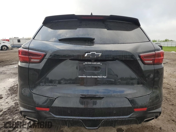 2023 Chevrolet Blazer RS с VIN 3GNKBERS3PS103119, выставлен на аукционе Copart как лот 51830645 с пробегом 34 359 миль миль и Списание • Salvage title. История ставок и продаж доступна на DreamBid. Изображение 6.
