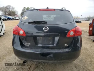 2010 Nissan Rogue S with VIN JN8AS5MTXAW507703, listed as a Copart auction lot 49091615 with 306,367 mi miles and Salvage Title. Bid and sale history available at DreamBid. Image 6.