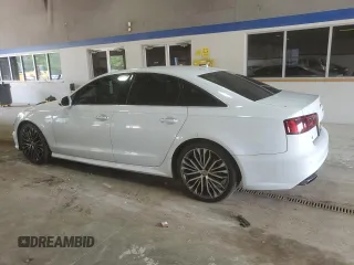 2017 Audi A6 Premium Plus with VIN WAUG8AFC0HN110072, listed as a Copart auction lot 56515835 with 95,364 mi miles and Salvage title. Bid and sale history available at DreamBid. Image 2.
