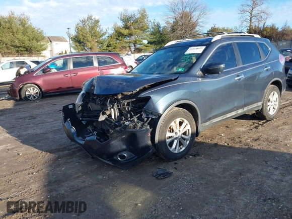 2016 Nissan Rogue SL with VIN 5N1AT2MV0GC869568, listed as a IAAI auction lot 41218647 with 81,057 mi miles and . Bid and sale history available at DreamBid. Image 17.
