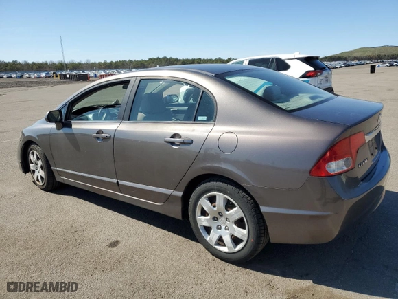2009 Honda Civic Sdn LX with VIN 19XFA165X9E037741, listed as a Copart auction lot 53134445 with 50,101 mi miles and Salvage Title. Bid and sale history available at carsss.com. Image 2.