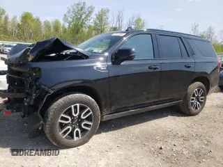 2023 GMC Yukon AT4 with VIN 1GKS2CKD1PR137947, listed as a Copart auction lot 54573504 with 0 mi miles and Salvage Title. Bid and sale history available at carsss.com. Image 1.