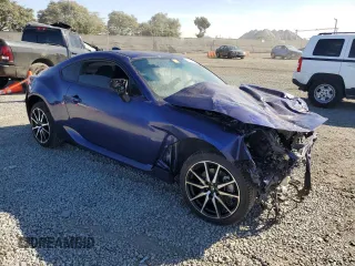 2023 Toyota GR86 with VIN JF1ZNBC12P8761297, listed as a Copart auction lot 82222144 with 0 mi miles and Salvage Title. Bid and sale history available at carsss.com. Image 4.