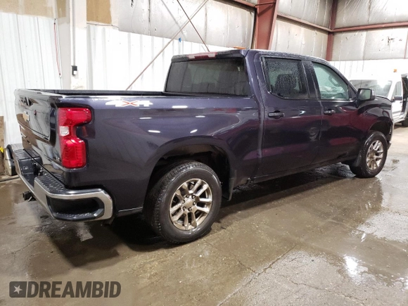 2023 Chevrolet Silverado 1500 LT with VIN 3GCUDDED9PG318102, listed as a Copart auction lot 47594895 with 13,634 mi miles and Salvage Title. Bid and sale history available at carsss.com. Image 3.