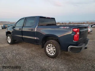 2022 Chevrolet Silverado 1500 LT with VIN 1GCPDKEK6NZ630097, listed as a Copart auction lot 82112084 with 21,692 mi miles and Salvage Title. Bid and sale history available at carsss.com. Image 2.