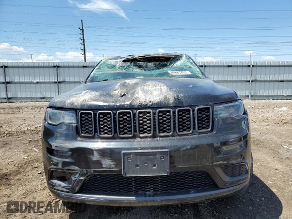 2019 Jeep Grand Cherokee Limited X z VIN 1C4RJFBG0KC807962, wystawiony jako Copart lot #55667455 z przebiegiem 95 813 mil mil oraz Szkoda całkowita • Salvage title. Historia ofert i sprzedaży dostępna na DreamBid. Obrazek 5.