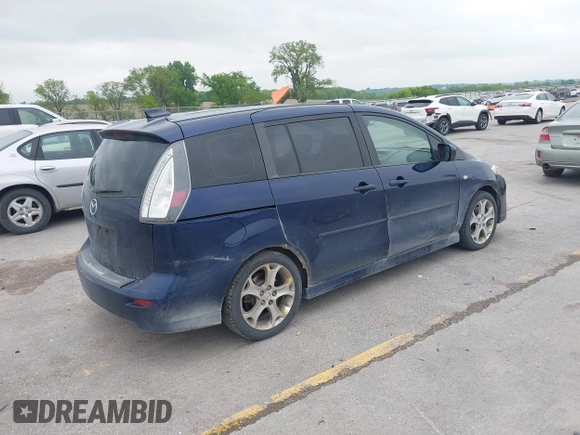 2008 Mazda 5 Sport z VIN JM1CR293280320458, wystawiony jako IAAI lot #42251156 z przebiegiem 196 346 mil mil oraz . Historia ofert i sprzedaży dostępna na DreamBid. Obrazek 4.