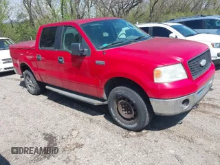 2006 Ford F-150 XLT with VIN 1FTPW14V36FA66816, listed as a IAAI auction lot 41981109 with 111,674 mi miles and . Bid and sale history available at carsss.com. Image 1.
