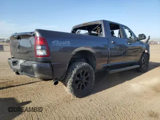 2020 Ram 2500 Big Horn with VIN 3C6UR5DL0LG274735, listed as a Copart auction lot 52962625 with Not provided miles and Salvage title. Bid and sale history available at DreamBid. Image 3.