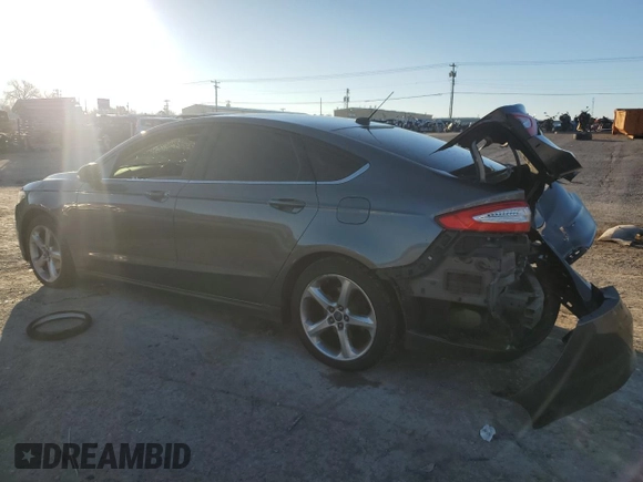 2014 Ford Fusion SE with VIN 1FA6P0HD1E5366692, listed as a Copart auction lot 43442095 with 97,335 mi miles and Salvage Title. Bid and sale history available at DreamBid. Image 2.