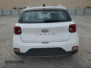 2020 Hyundai Venue SEL with VIN KMHRC8A31LU033023, listed as a Copart auction lot 51805345 with 50,974 mi miles and Salvage Title. Bid and sale history available at DreamBid. Image 6.