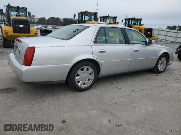 2003 Cadillac DeVille with VIN 1G6KD54Y23U285620, listed as a Copart auction lot 47850575 with 94,591 mi miles and Salvage Title. Bid and sale history available at carsss.com. Image 3.