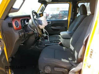 2020 Jeep Wrangler Unlimited Sport S с VIN 1C4HJXDG1LW189677, выставлен на аукционе Copart как лот 62716145 с пробегом 69 624 миль миль и Списание • Salvage title. История ставок и продаж доступна на DreamBid. Изображение 7.