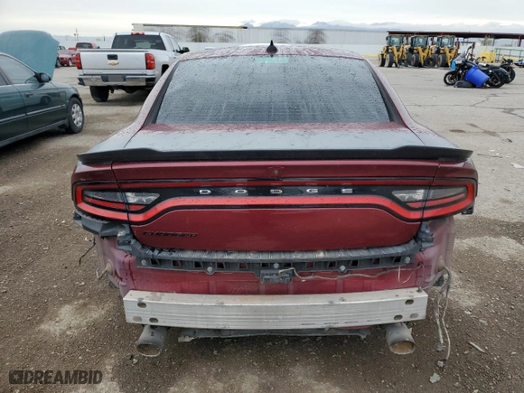 2019 Dodge Charger Scat Pack with VIN 2C3CDXGJ2KH588141, listed as a Copart auction lot 48631715 with 145,250 mi miles and Salvage Title. Bid and sale history available at carsss.com. Image 6.