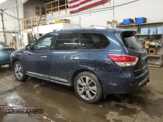 2013 Nissan Pathfinder Platinum with VIN 5N1AR2MM3DC660150, listed as a Copart auction lot 48114125 with 219,322 mi miles and Salvage Title. Bid and sale history available at carsss.com. Image 2.
