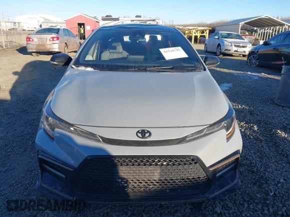 2021 Toyota Corolla SE with VIN 5YFS4MCE1MP081078, listed as a IAAI auction lot 41539795 with 59,499 mi miles. Bid and sale history available at carsss.com. Image 12.